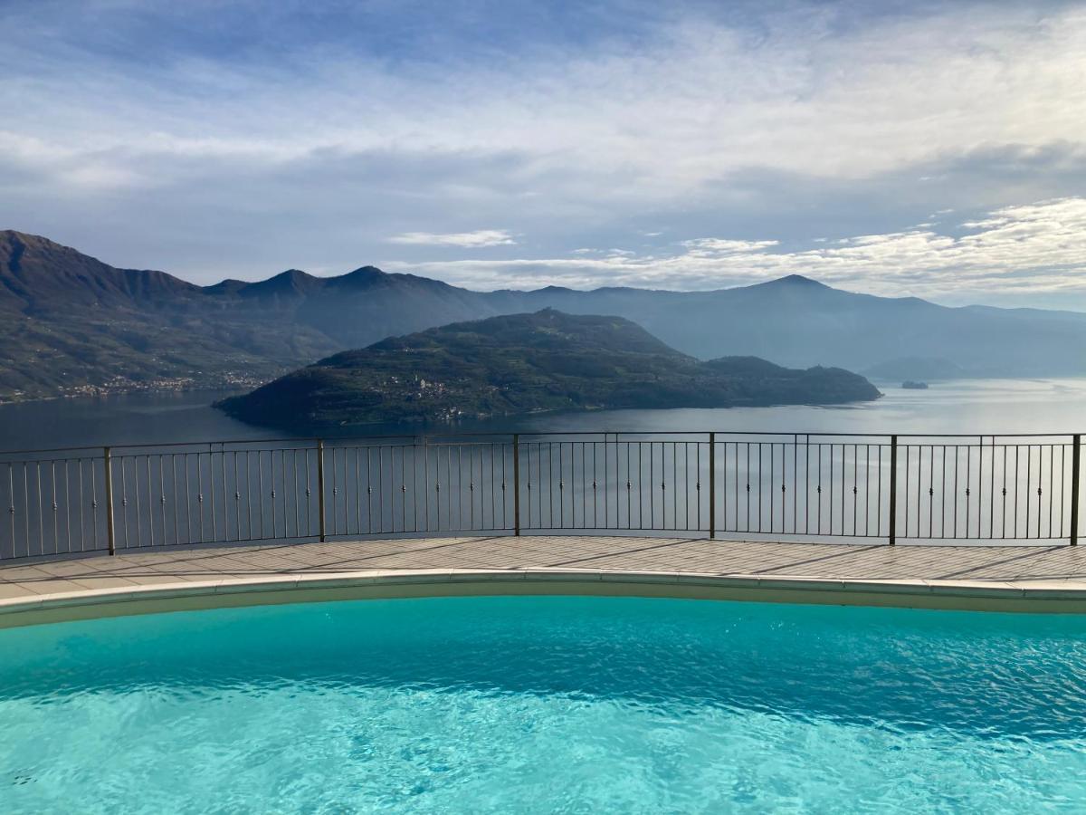 Appartamento Grande Terrazza Vista Lago Parzanica Exteriér fotografie