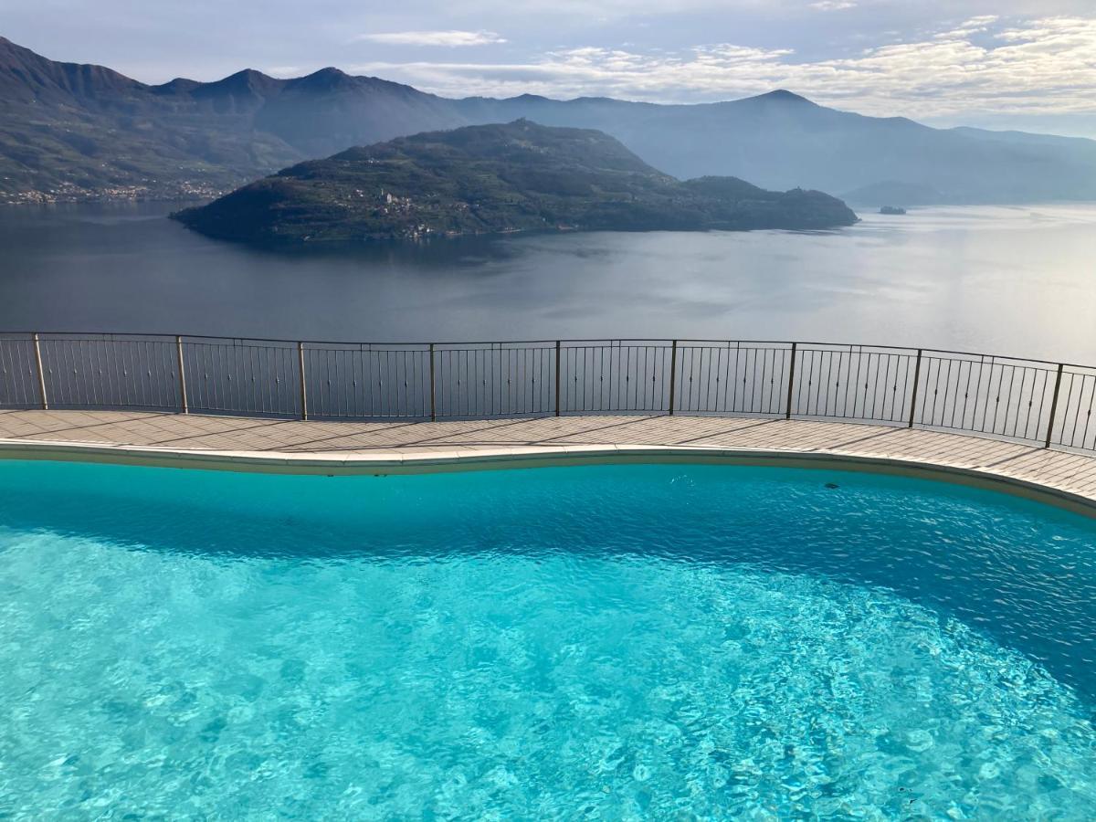 Appartamento Grande Terrazza Vista Lago Parzanica Exteriér fotografie